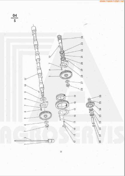 zetor parts diagram