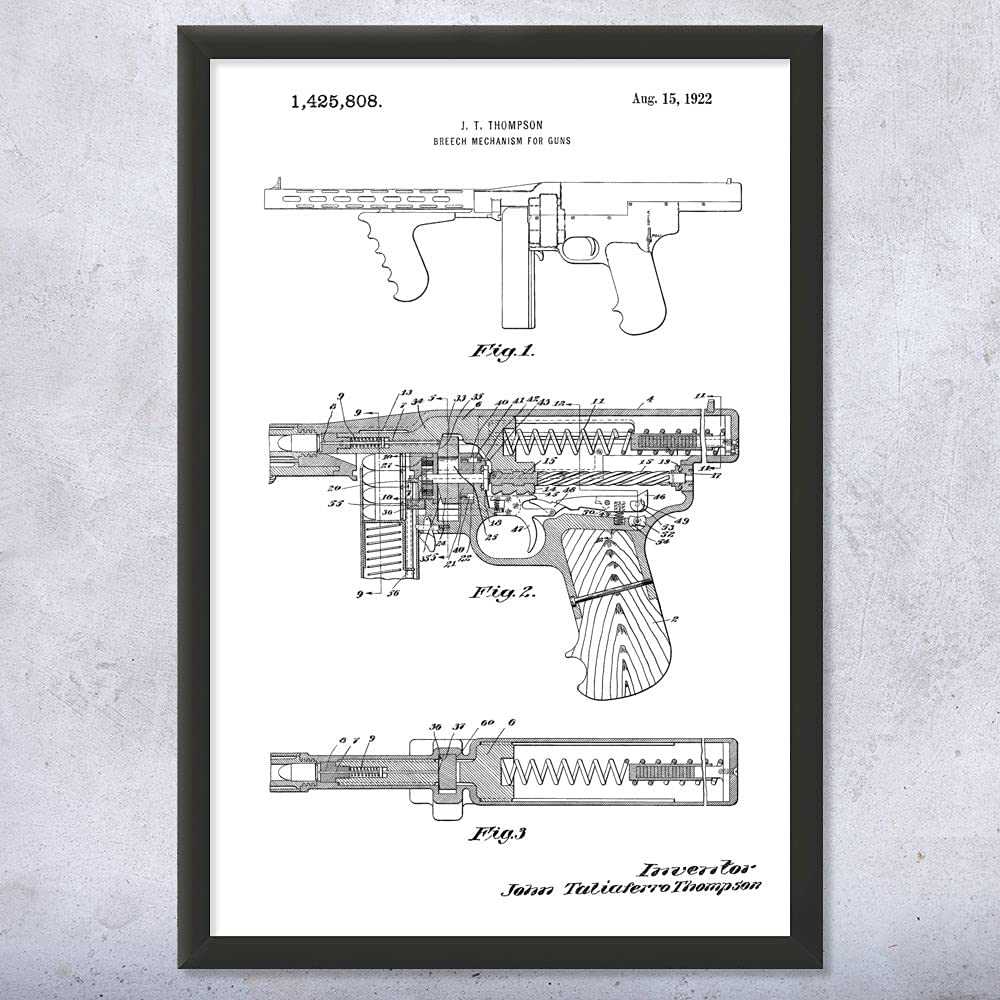 tommy gun parts diagram