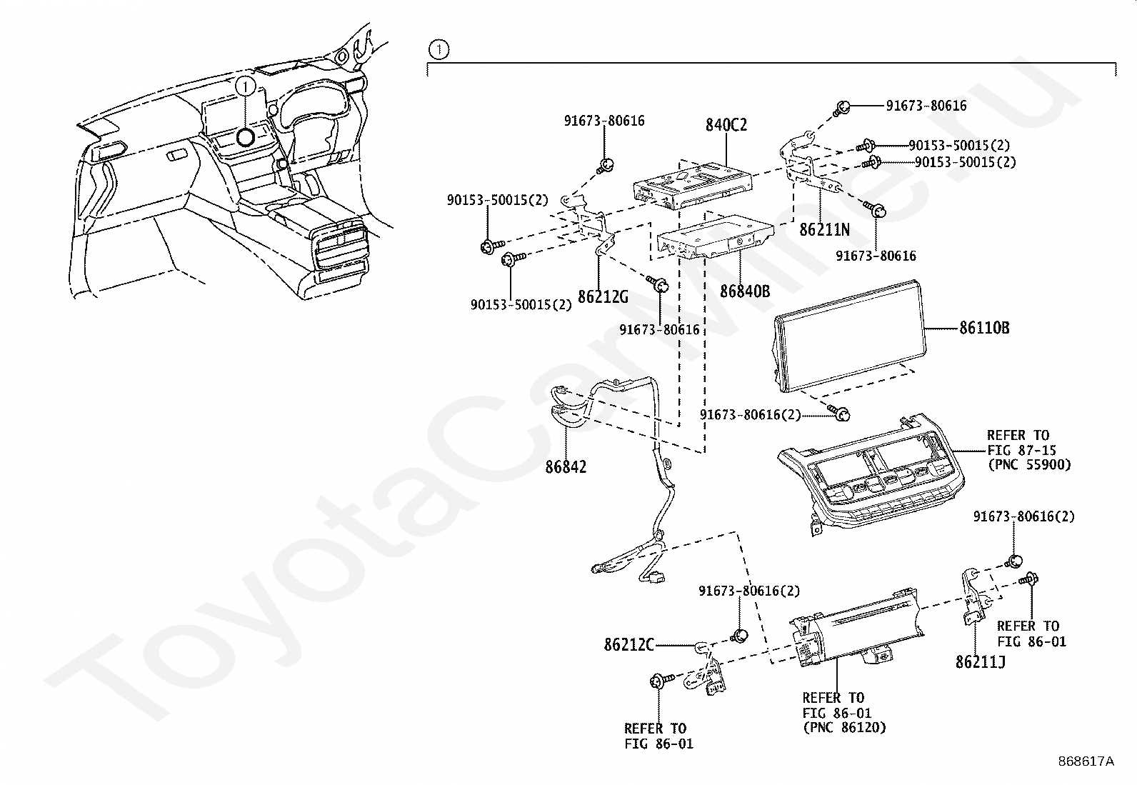 toyota land cruiser parts diagram