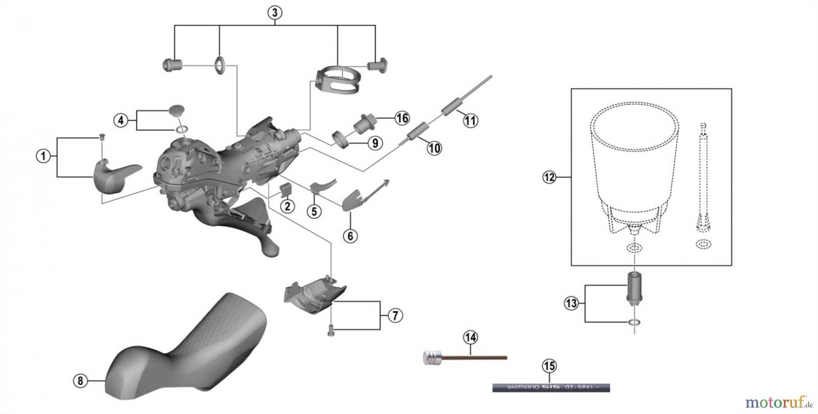 shimano ultegra parts diagram