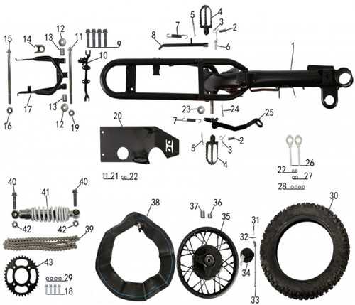 taotao bull 200 parts diagram