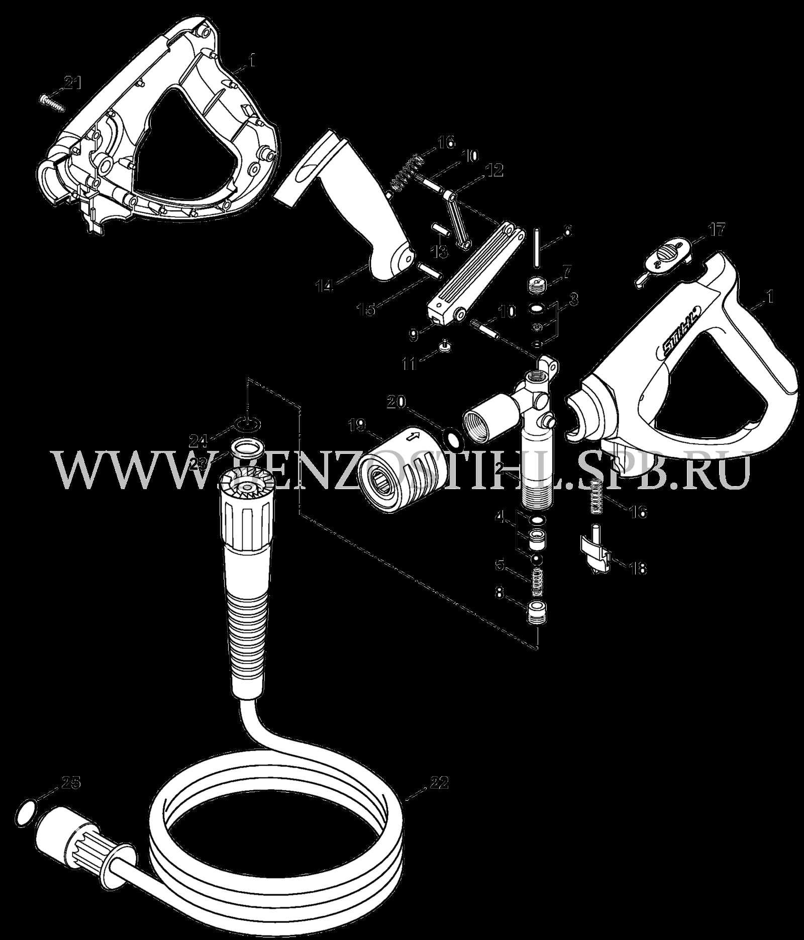 stihl rb600 parts diagram