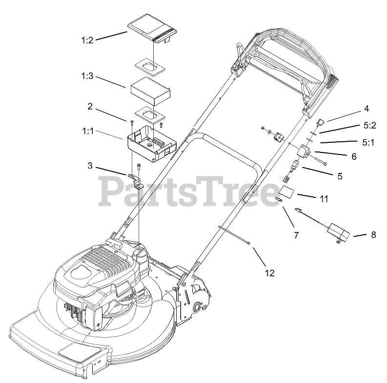 toro 20018 parts diagram