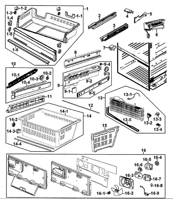 samsung rf263beaesr parts diagram