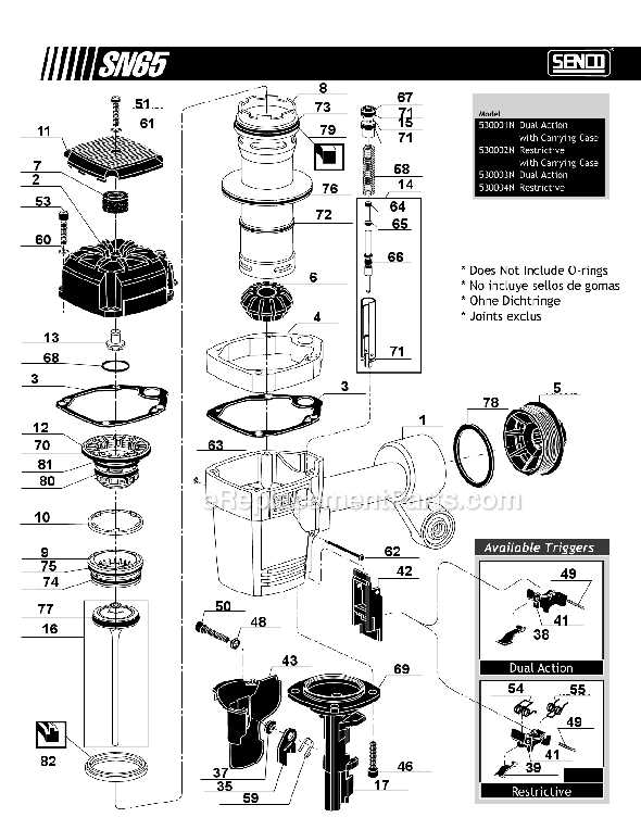 senco sks parts diagram