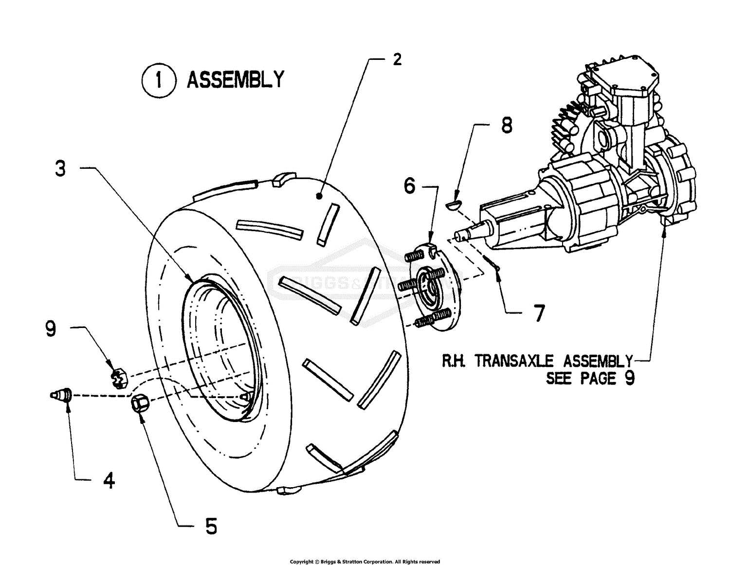 parts of a tire diagram