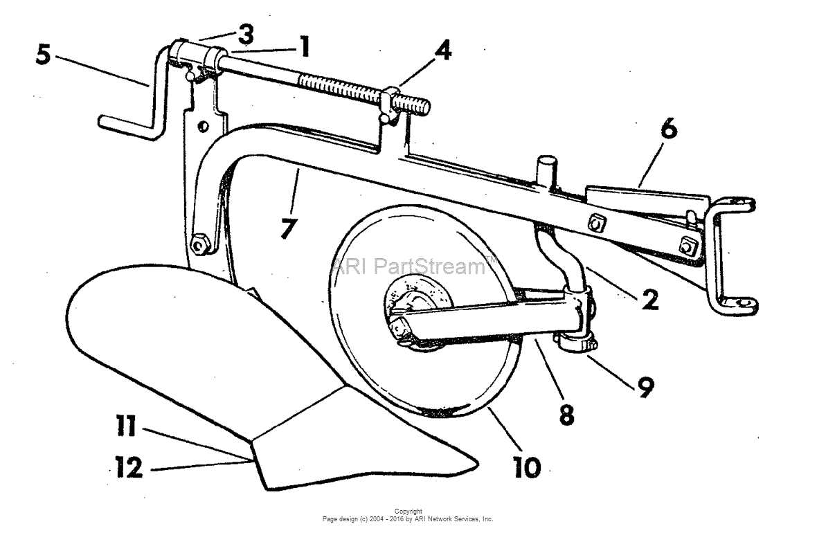 parts of a tractor diagram