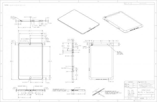 parts of an ipad diagram