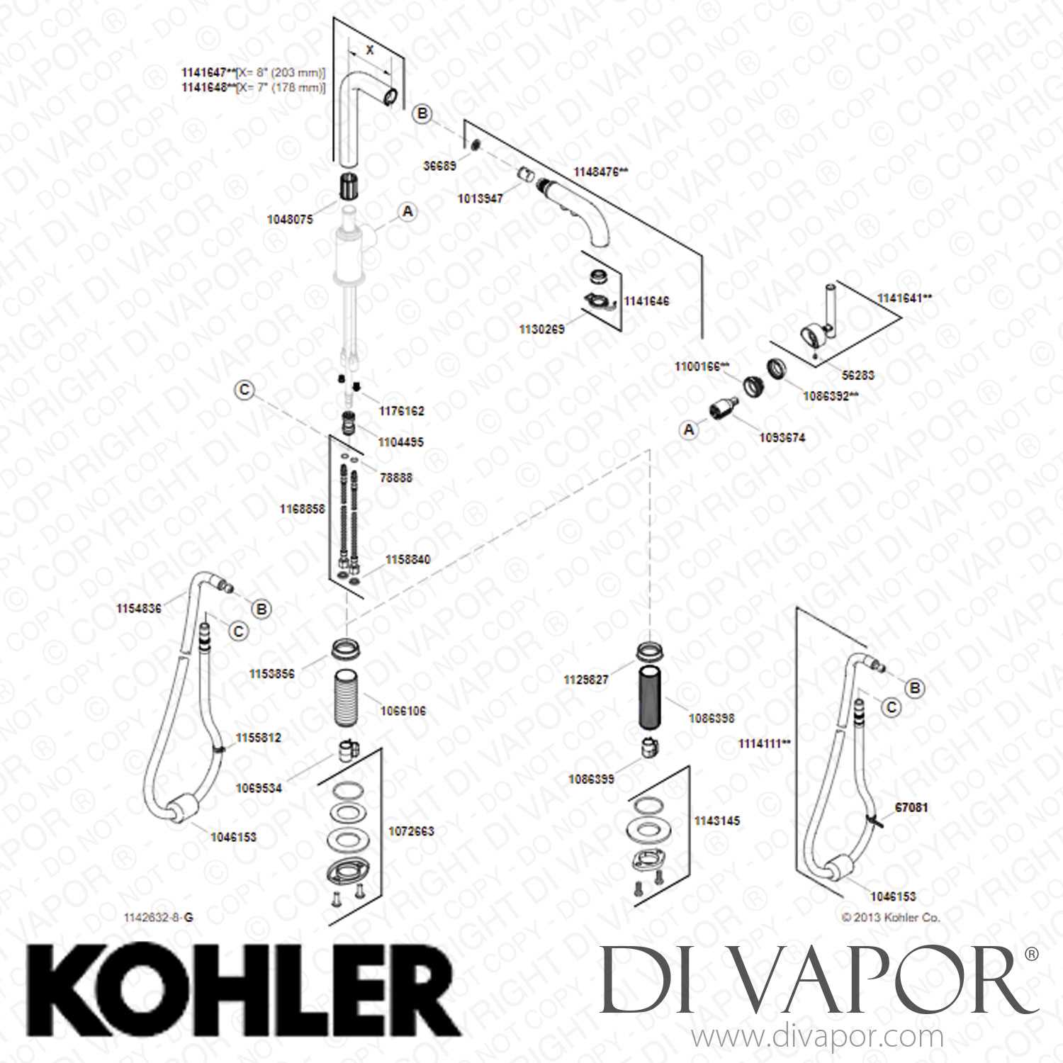 parts of sink diagram