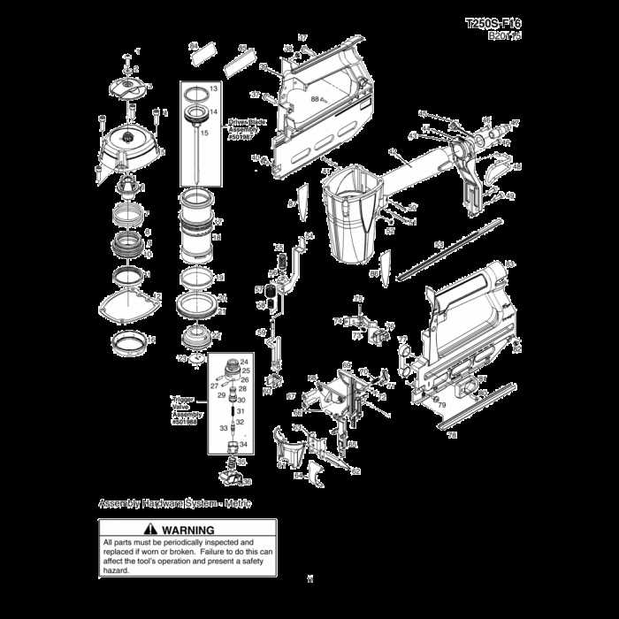 paslode framing gun parts diagram