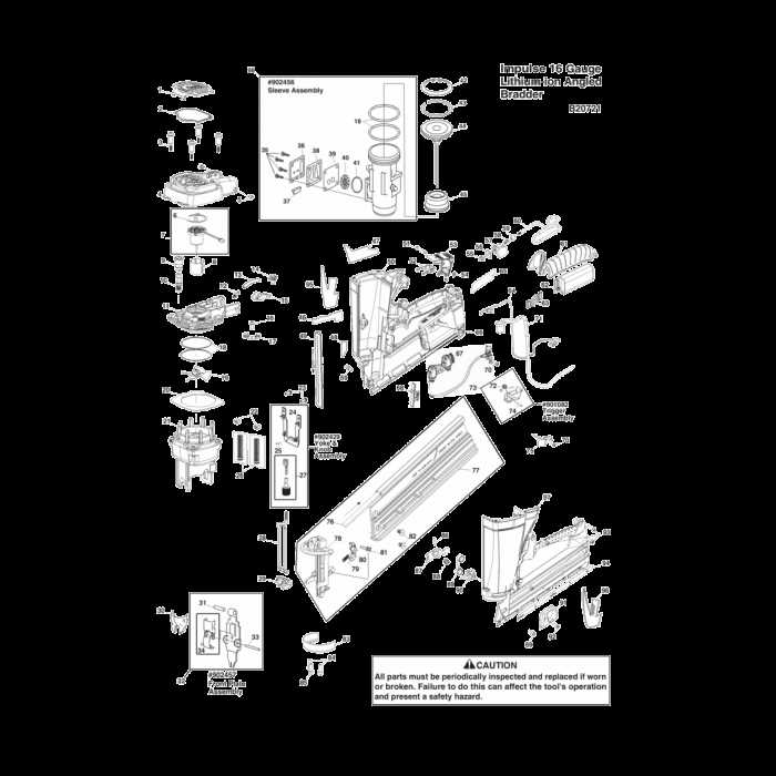 paslode im250 parts diagram