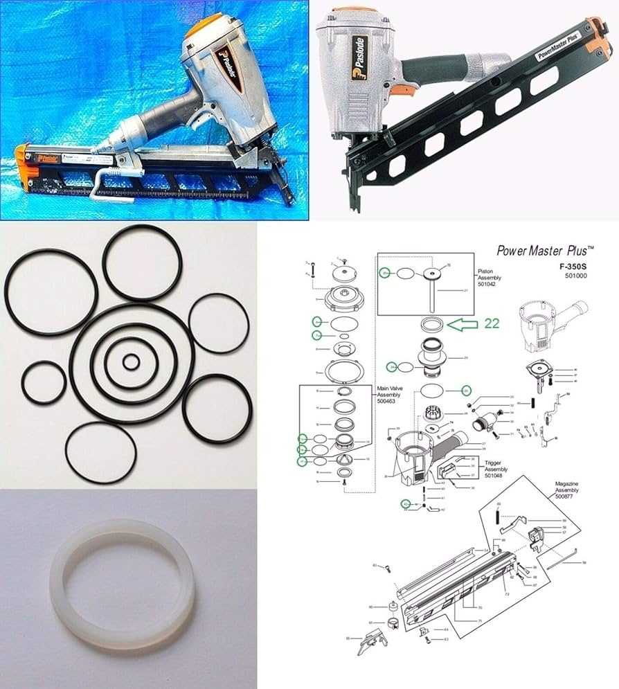 paslode nailer parts diagram