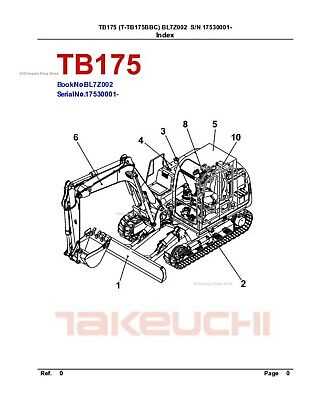 takeuchi parts diagram