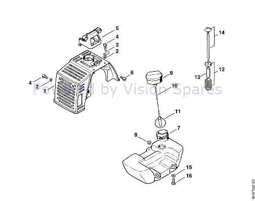 stihl fs 106 parts diagram