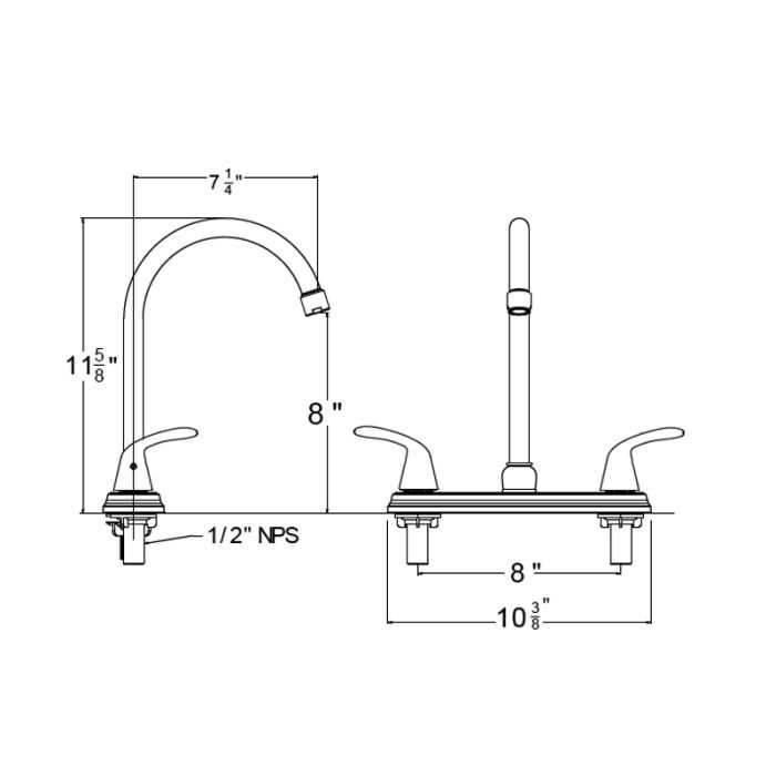 peerless kitchen faucet parts diagram