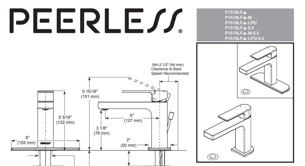 peerless shower faucet parts diagram