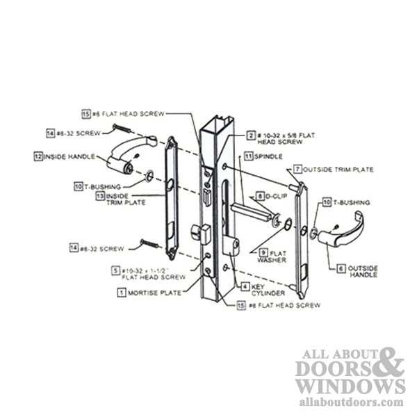 pella screen door parts diagram