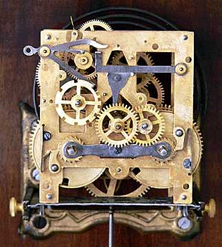 pendulum grandfather clock parts diagram