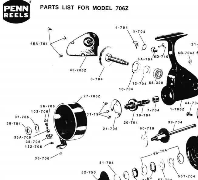 penn 209 parts diagram