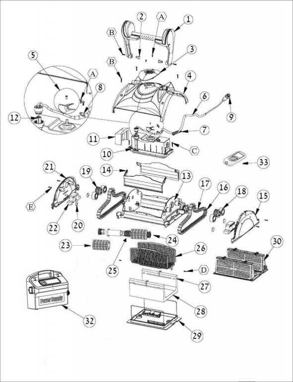 pentair prowler 920 parts diagram