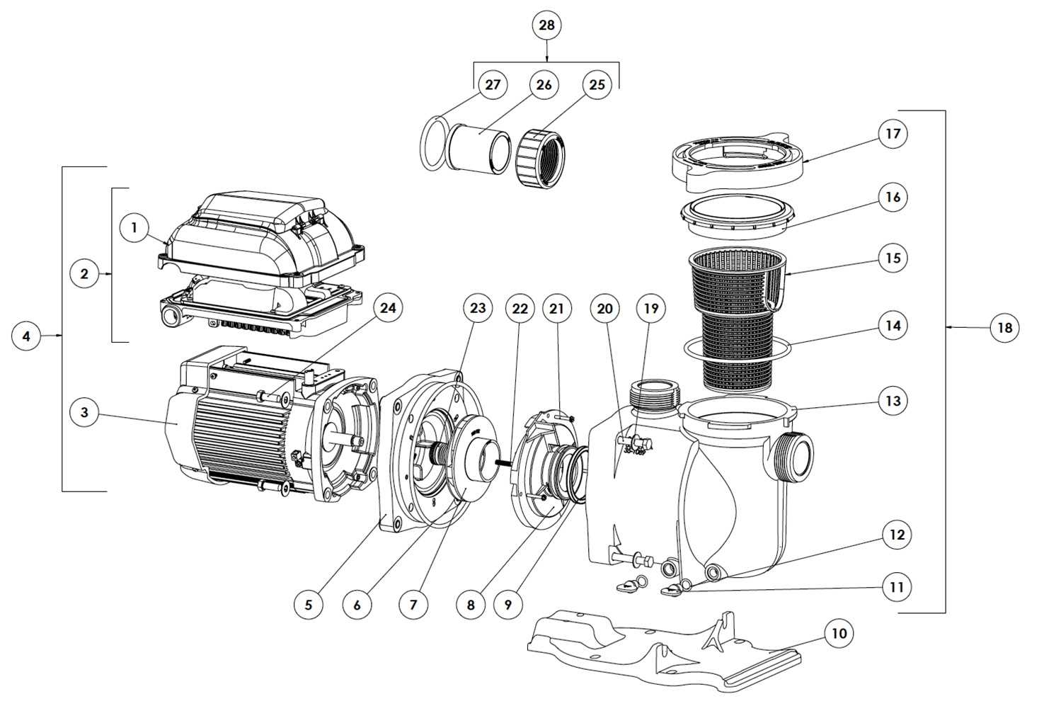 pentair racer parts diagram