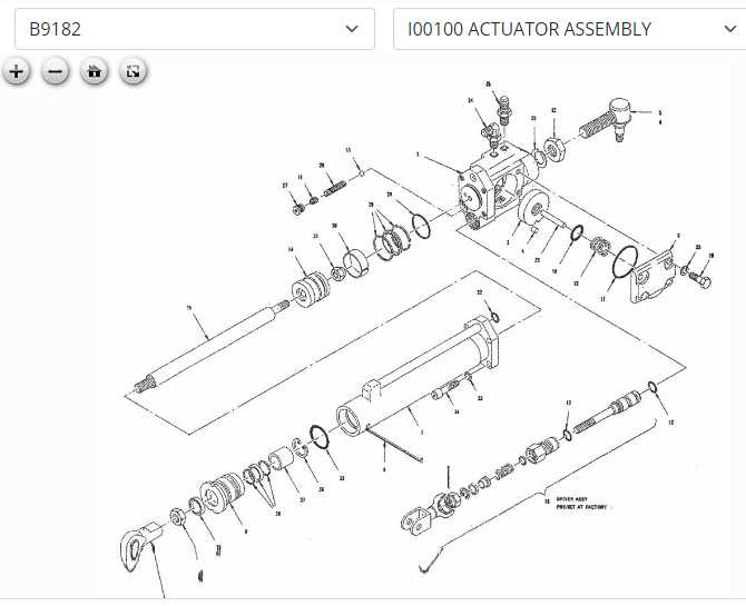 power steering parts diagram