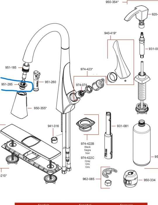 pfister shower faucet parts diagram