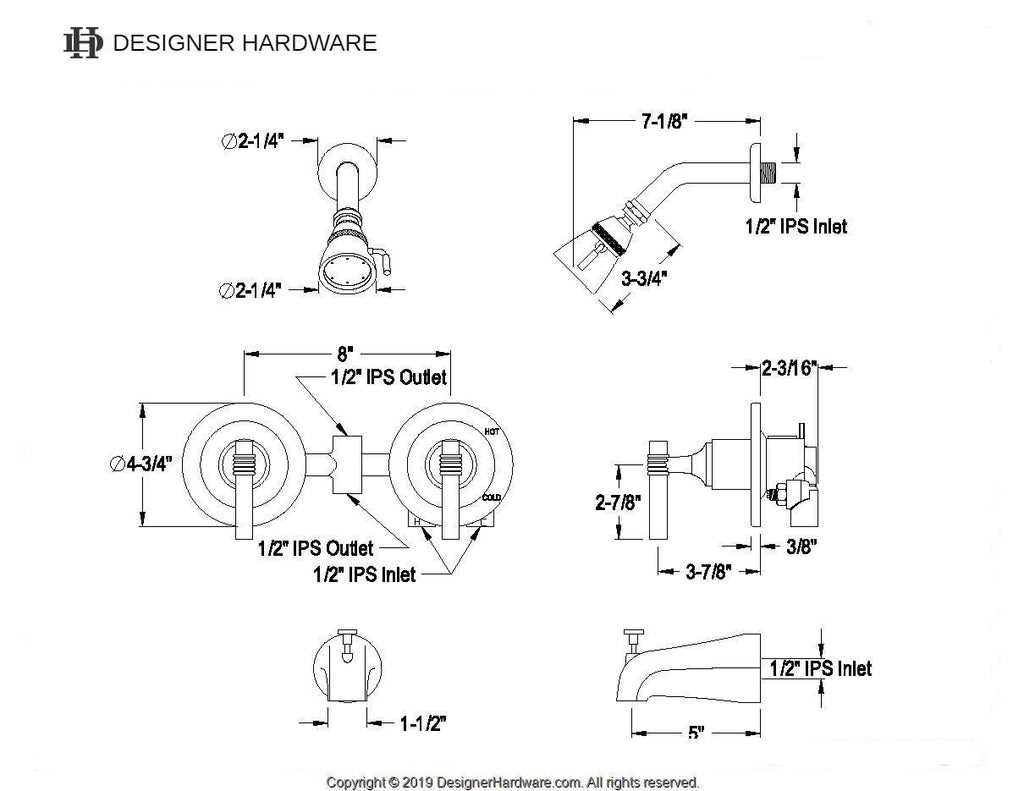 pfister shower valve parts diagram