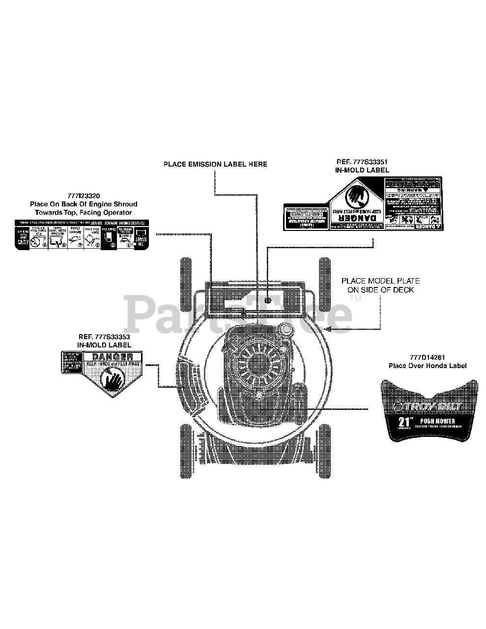 troy bilt parts diagram