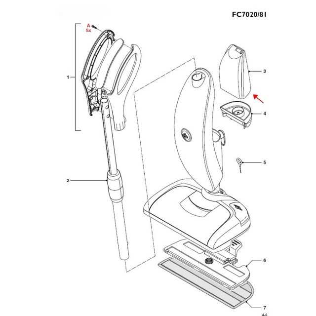 philips 4300 parts diagram