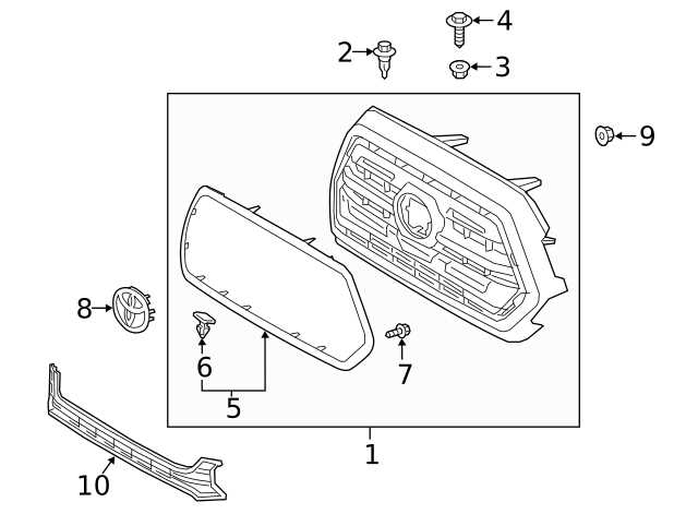 tacoma parts diagram pdf