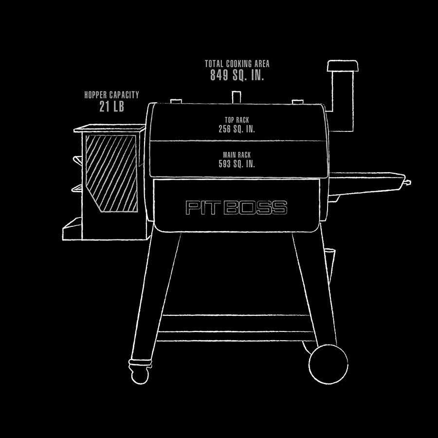 pit boss smoker parts diagram