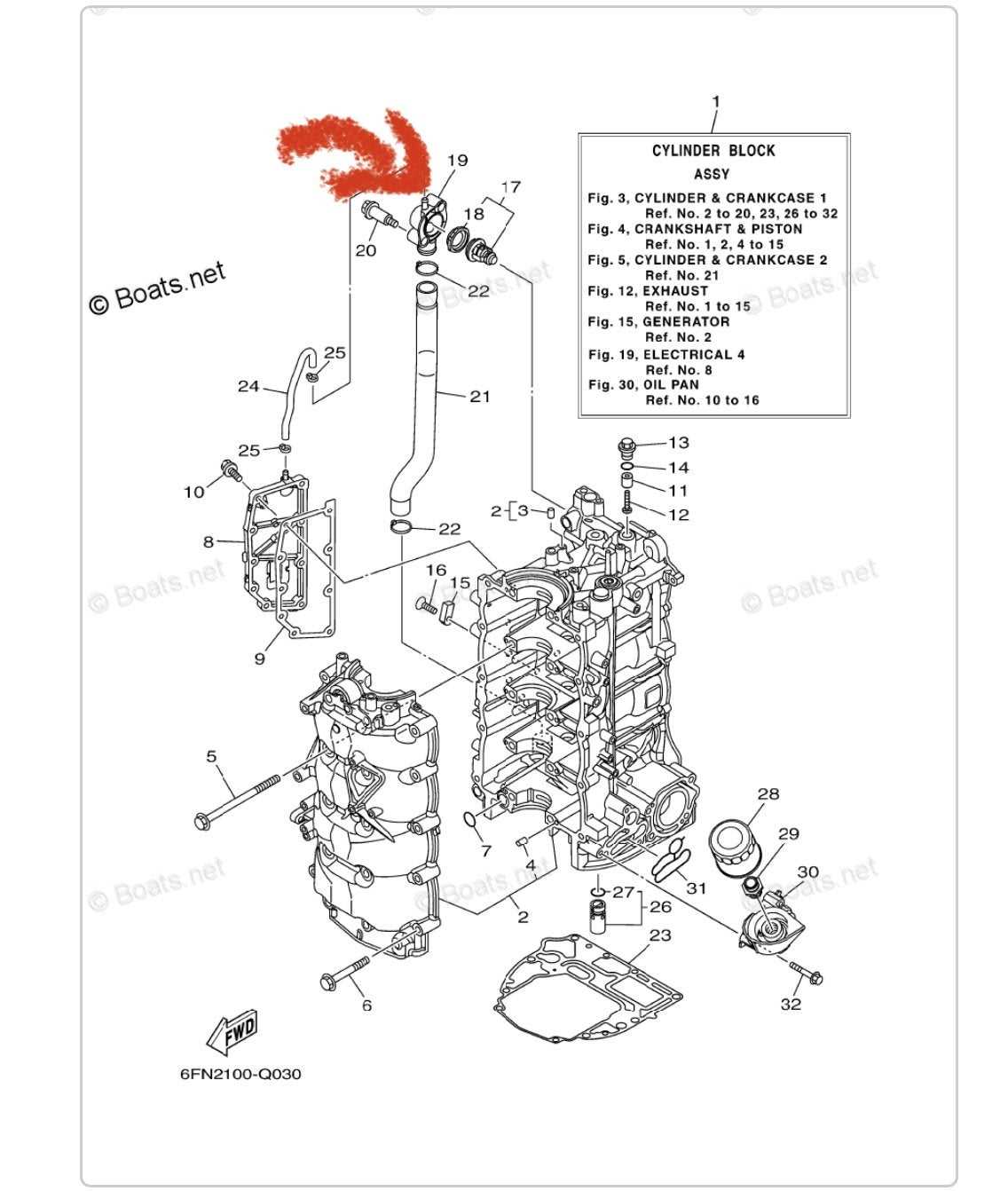 yamaha f115 parts diagram