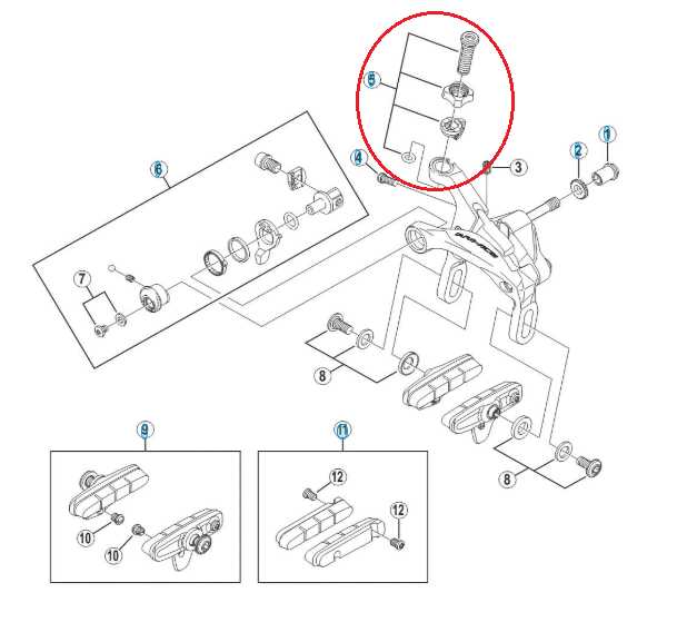 shimano ultegra parts diagram