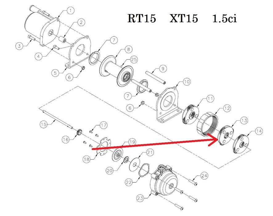 warn winch 2500 parts diagram