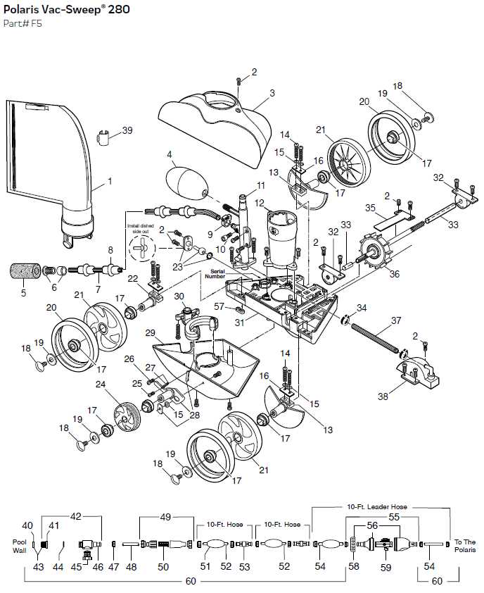 polaris 360 parts diagram