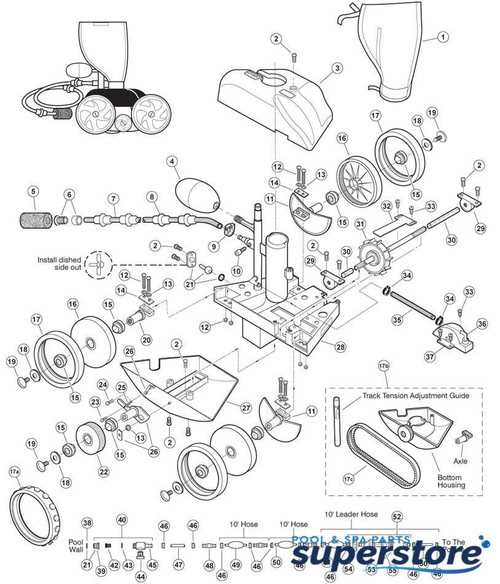 polaris 360 parts diagram