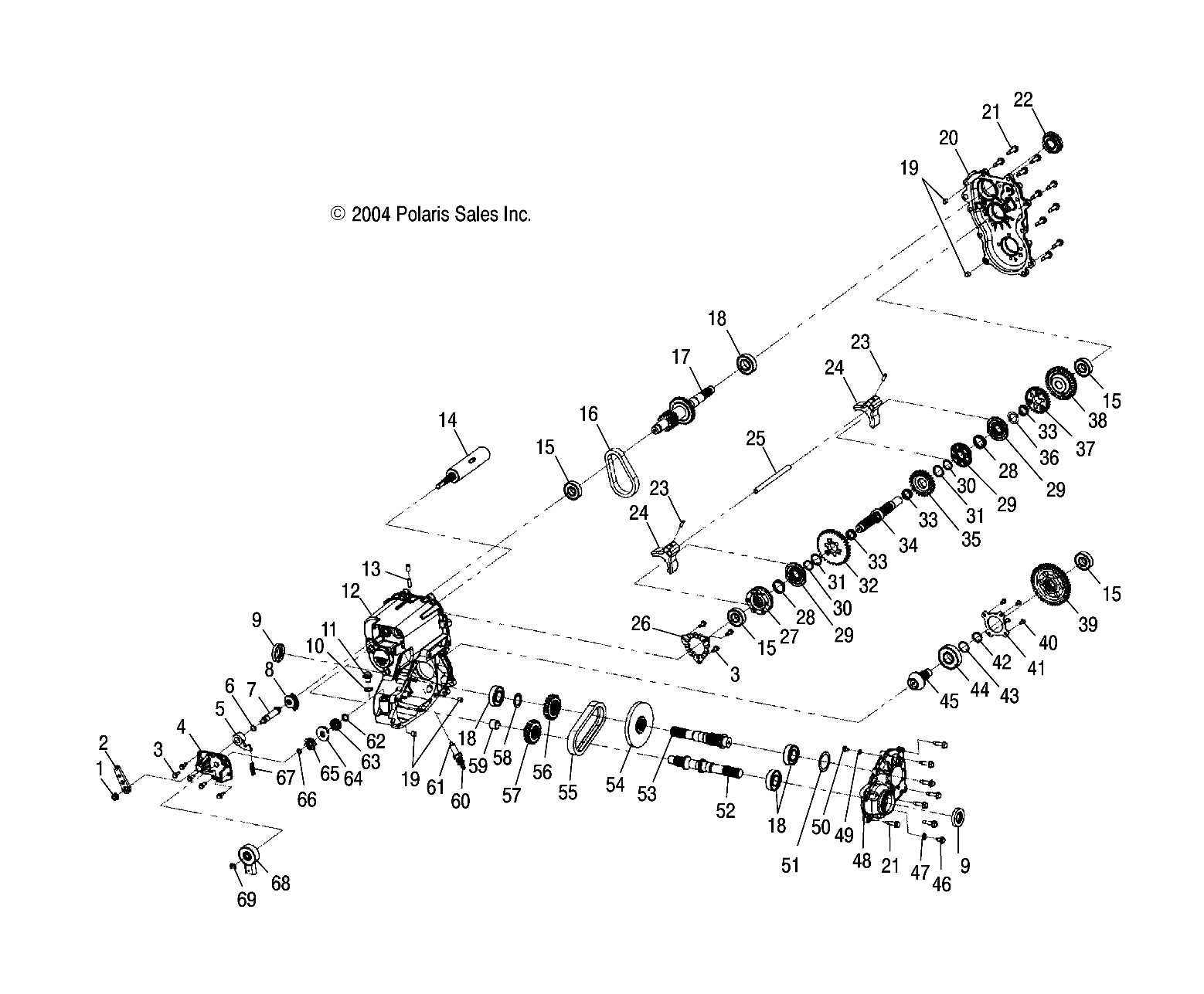 polaris magnum 330 parts diagram