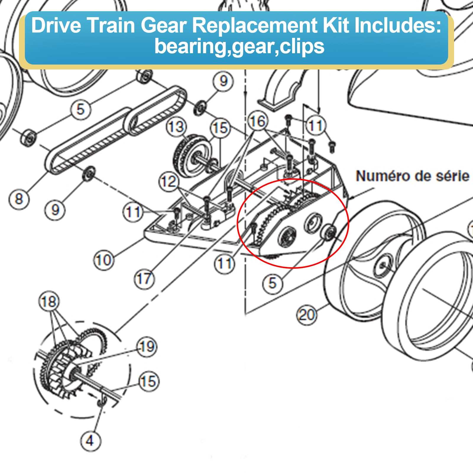 polaris pool cleaner parts diagram