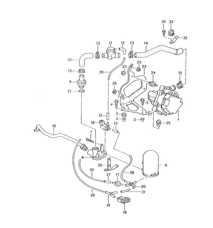 porsche 996 parts diagram