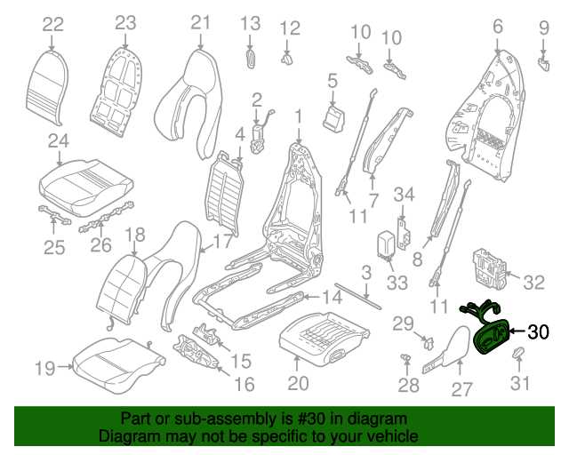 porsche 996 parts diagram