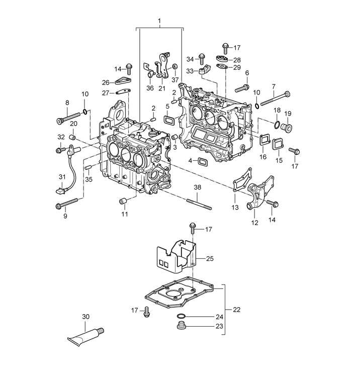 porsche parts diagrams