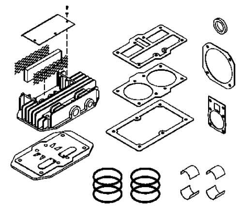 porter cable compressor parts diagram