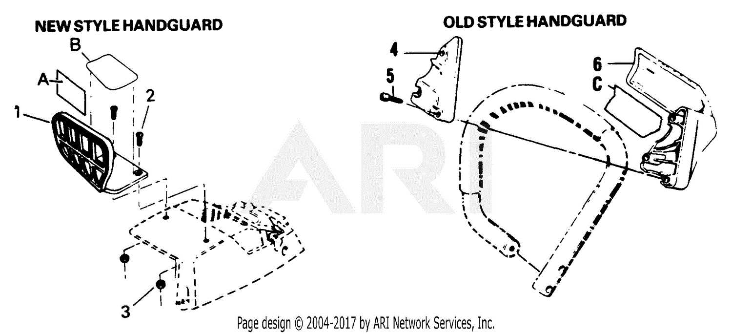 poulan 3400 parts diagram