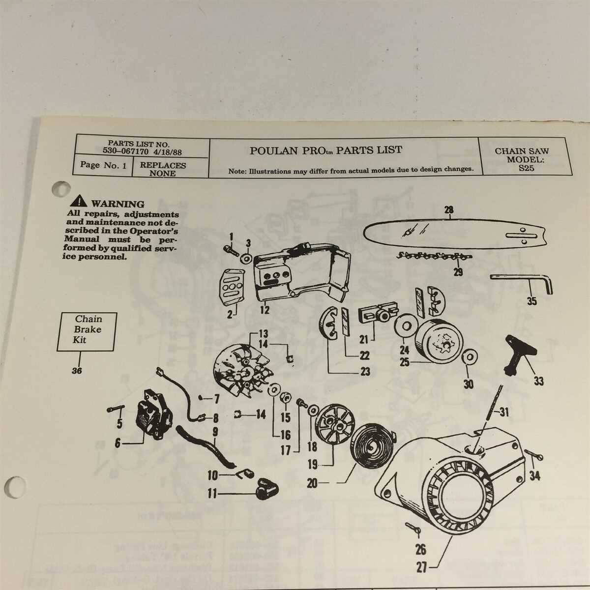 poulan pro lawn mower parts diagram