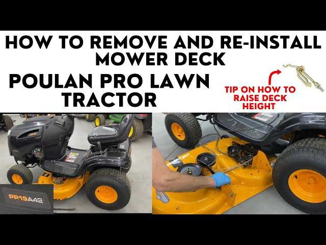 poulan pro riding lawn mower parts diagram