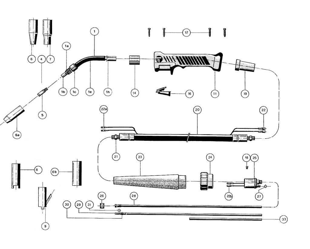 torch parts diagram