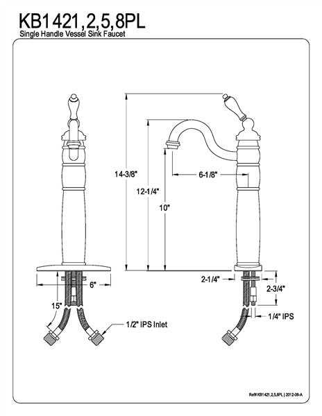 price pfister marielle kitchen faucet parts diagram