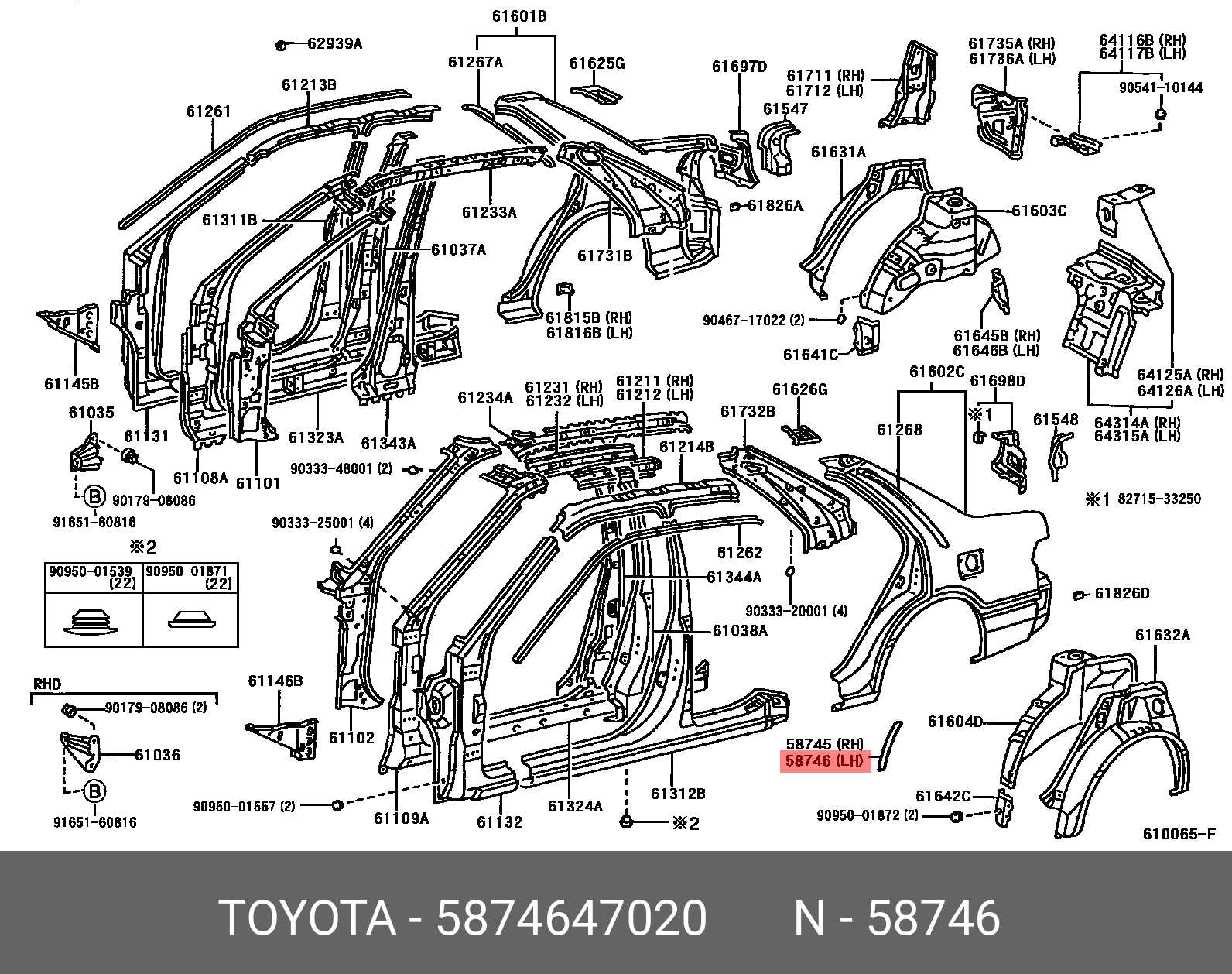 prius parts diagram