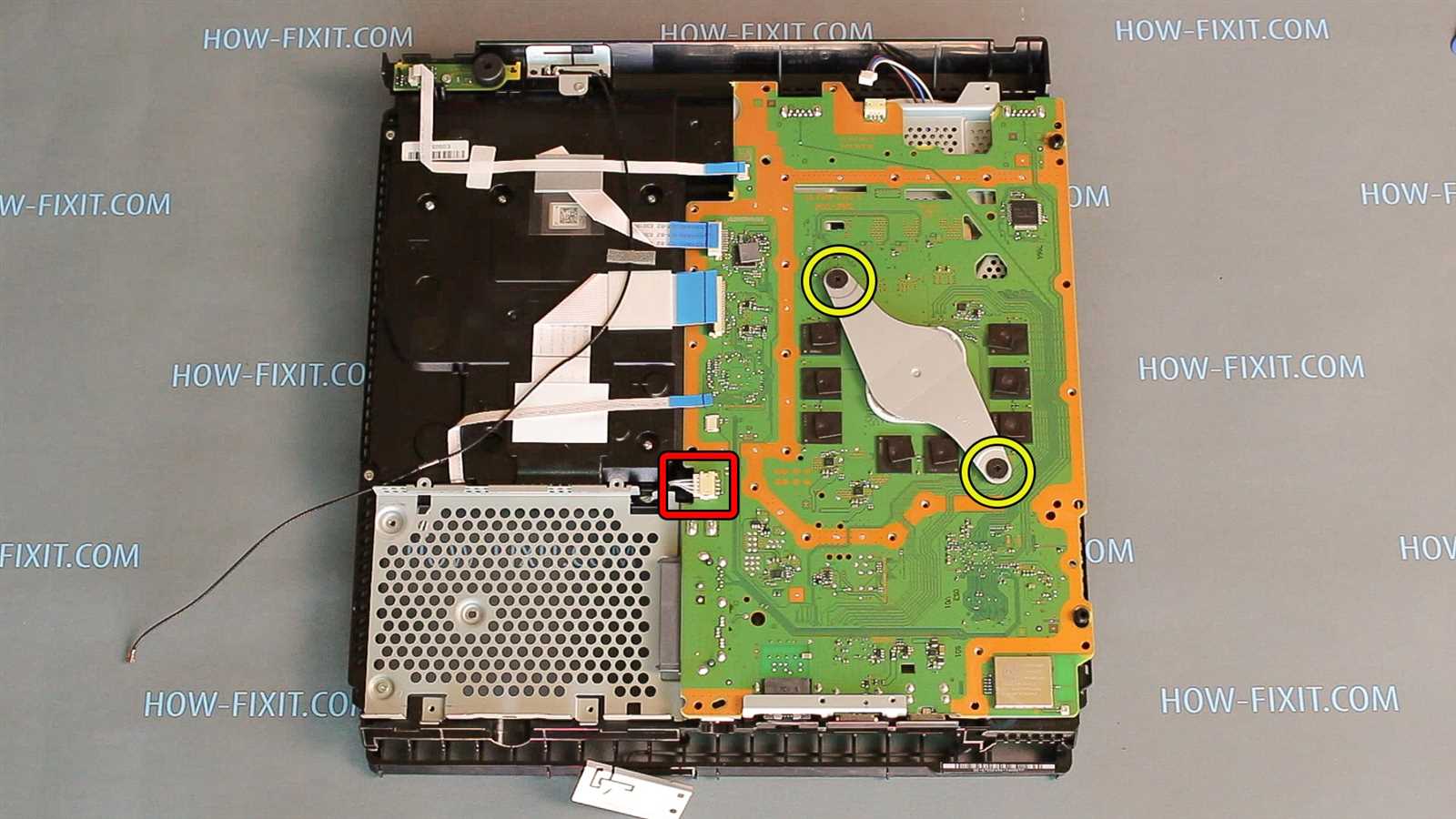 ps4 pro parts diagram